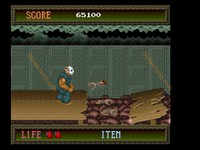 une photo d'Ã©cran de Splatterhouse sur FM TOWNS Marty